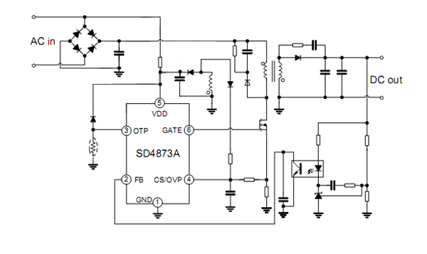 sd4873a典型應用圖