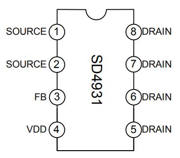 SD4931管腳排列圖