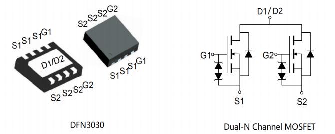 RDN8804替代東沅FKCA2030/尼克森PE5A0DZ管腳描述