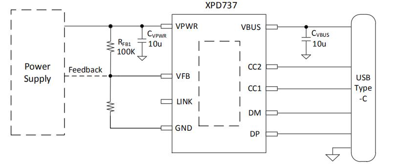 XPD737應用電路圖