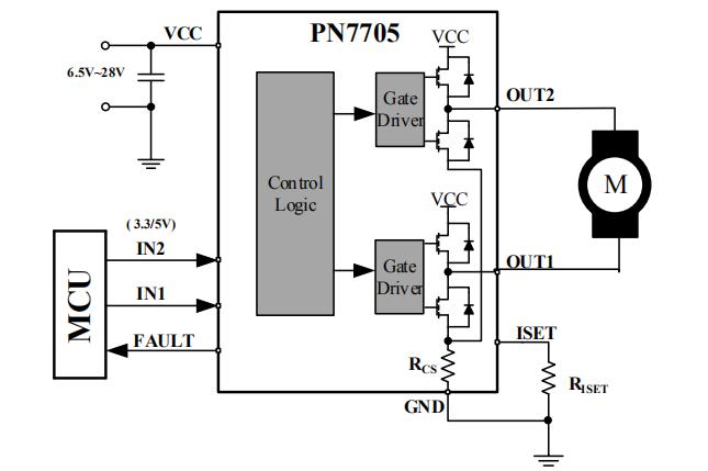 PN7705典型應用電路圖