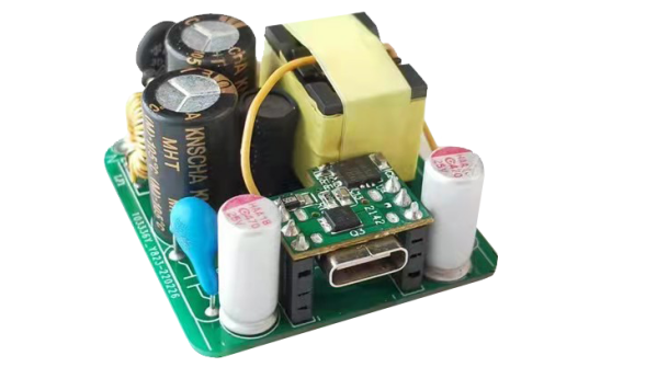 充電器電源芯片方案實物圖