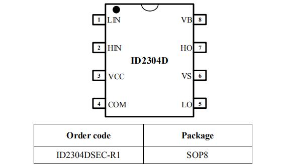 ID2304D芯片封裝訂購