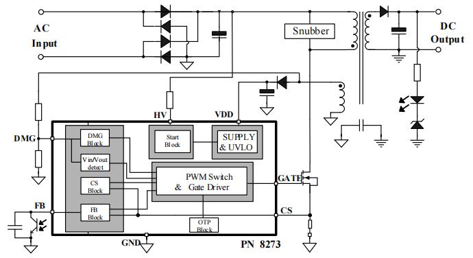 PN8273SS-P1典型電路應用圖
